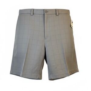 Oak Hill Mens Stay Cool Golf Shorts Gray Size 46 Waist Wrinkle Resistant NWT